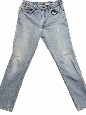 Vintage Levi’s 631 rare Orange Tab jeans 34x30 1991 light wash slightly tapered